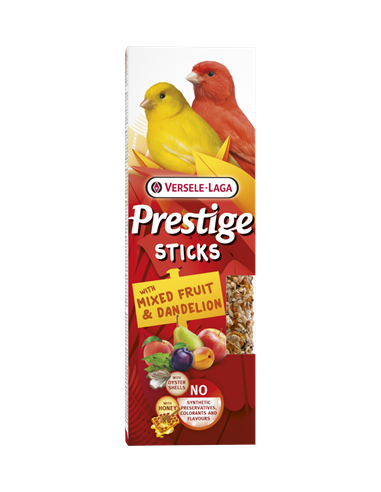 Sticks Canaris Mélange Fruits et Pissenlit 60Gr
