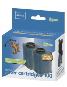Cartouche Aqua-Flow 100  et  150 (2Pcs)