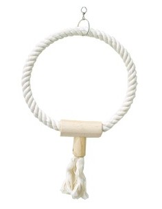 Jouet Oiseaux Anneau Coton Diam 49Cm