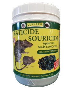 Raticide Souricide Mais Concassé 140gr (brodifacoum 0,0025%)