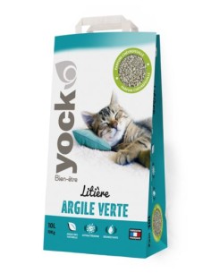 Litière Minérale Argile Verte Parfumée 10 Litres