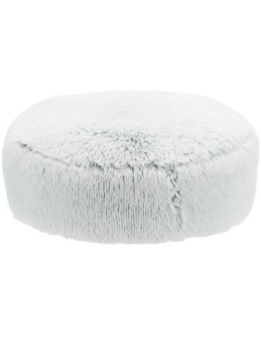 Coussin HARVEY Rond Ø60cm Blanc Noir