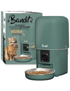 Distributeur Croquettes Connecté 4L  Vert