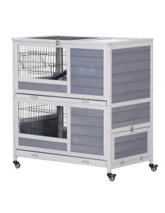 Clapier en Bois GABI 90x53x90Cm