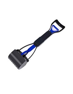 Pelle Ramasse Crottes - 61,5Cm - Noir et Bleu