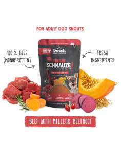 Bosch Frais Boeuf Millet Betteraves 250Gr