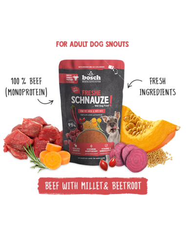 Bosch Frais Boeuf Millet Betteraves 250Gr