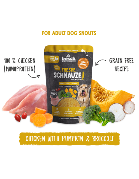 Bosch Frais Poulet Potiron Brocolis 250Gr