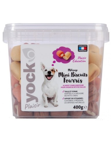 YOCK MIX MINI FOURRES 400gr - Friandises chiens