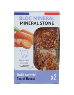 2 Blocs Minéral Carotte 200Gr