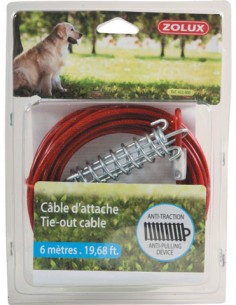 Cable D'Attache Securite  6Metres