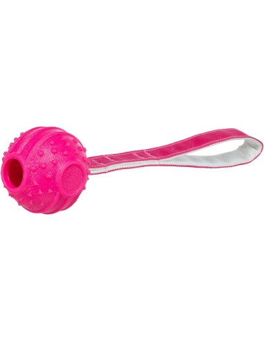 Balle + Sangle TPR Soft  et  Strong Rose 29Cm