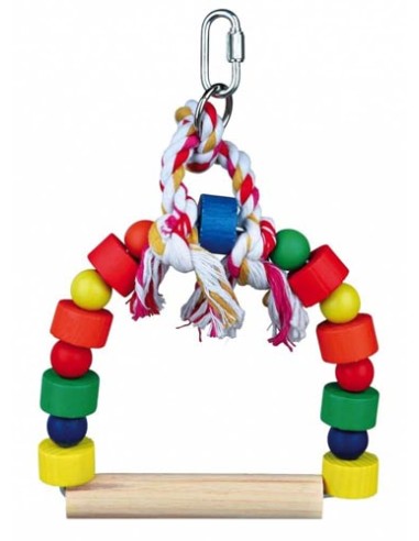 ARCEAU BALANCOIRE BLOCS BOIS 13x19cm