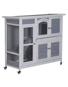 Clapier Bois Jessica 120x50x101 Cm