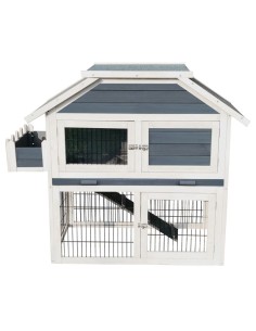 Clapier Bois Tom 124x58x104 Cm