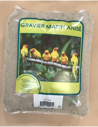Fond Cage Brun 25Kg