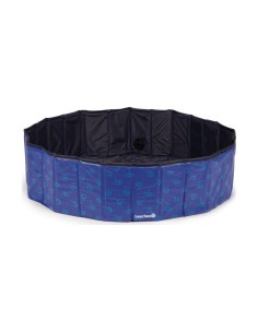 PISCINE DOGGY DIP BLEU 120X120X30