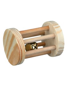 ROULEAU A JOUER EN BOIS RONGEURS DIAM 5cm x 7cm