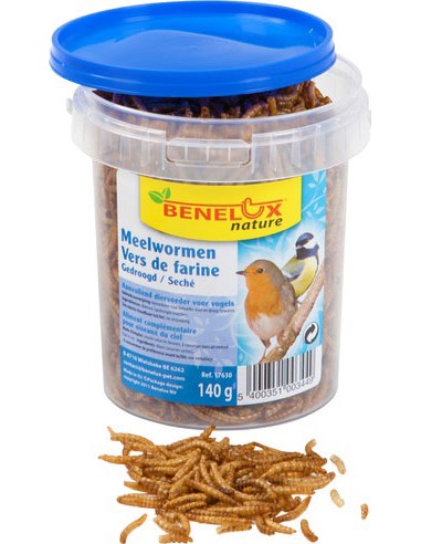 VERS DE FARINE SEAU 140GR
