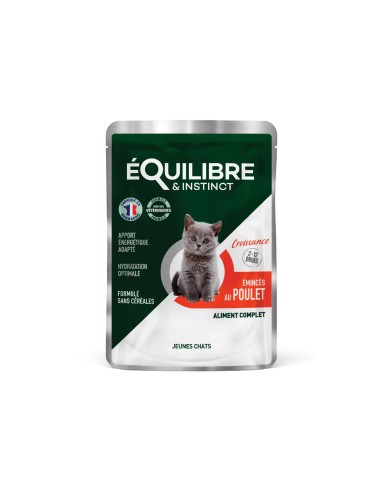 Equilibre et Instinct Chatons Pochons 12x85Gr...