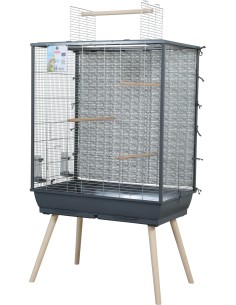 Cage NEOLIFE 80 XL Grise 81x48x152 Cm