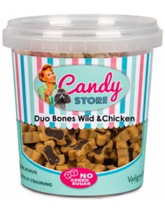 Candy Seau Duo Bones Gibier  et  Poulet 500Gr