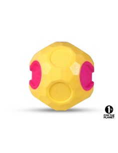 Jouet TPR Balle Jaune 9Cm