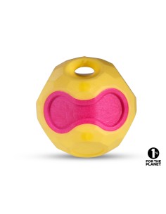 Jouet TPR Balle Jaune 9Cm 2