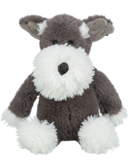 Peluche Moustache 38Cm Gris