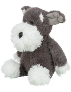 Peluche Moustache 38Cm Gris 2