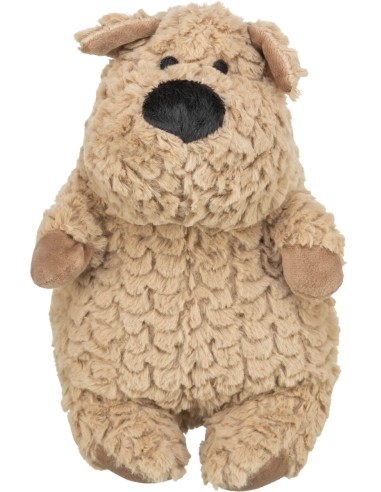 Peluche Chien Rond 30Cm Brun