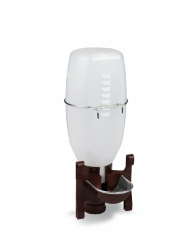 ABREUVOIR COUPELLE INOX AVEC BOUTEILLE