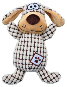 Peluche Chien Tissu 26Cm