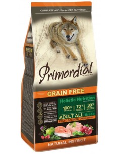 Primordial Chien Adulte Poulet - Saumon 12 Kg