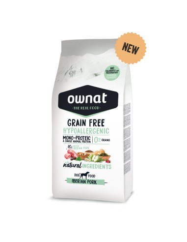Ownat Chien GF HYPO Ibérian Porc 12kg