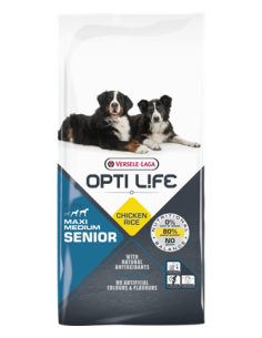 Medium  et  Maxi Senior 12.5Kg - Opti-Life  - Croquettes...