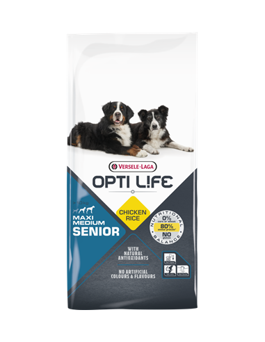 Medium  et  Maxi Senior 12.5Kg - Opti-Life  -...