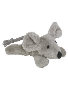 Peluche Chat Souris Gris + Catnip 3,5 Cm