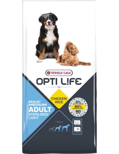 Medium  et  Maxi Adult Sterilised/Light 12.5Kg...